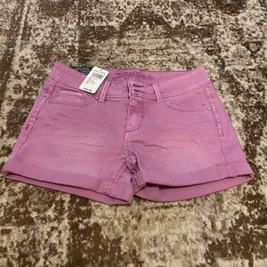 dELiA*s Jayden purple shorts